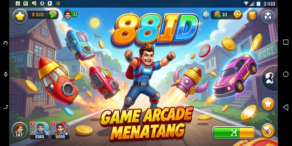 Screenshot <strong>88ID</strong> menampilkan aksi gameplay Arcade yang mendebarkan.