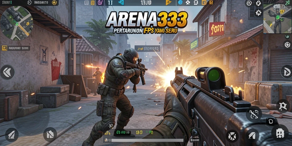 Gameplay menegangkan dengan grafis memukau di ARENA333.