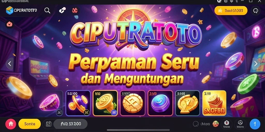 Tampilan gameplay menarik dari CIPUTRATOTO dengan grafik yang memukau.