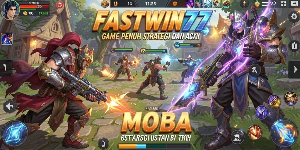 Tampilan gameplay seru dan penuh aksi dari FASTWIN77.