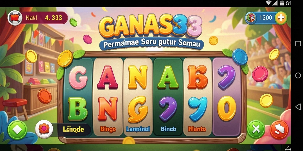 Gameplay seru dan menegangkan di GANAS33 Bingo.