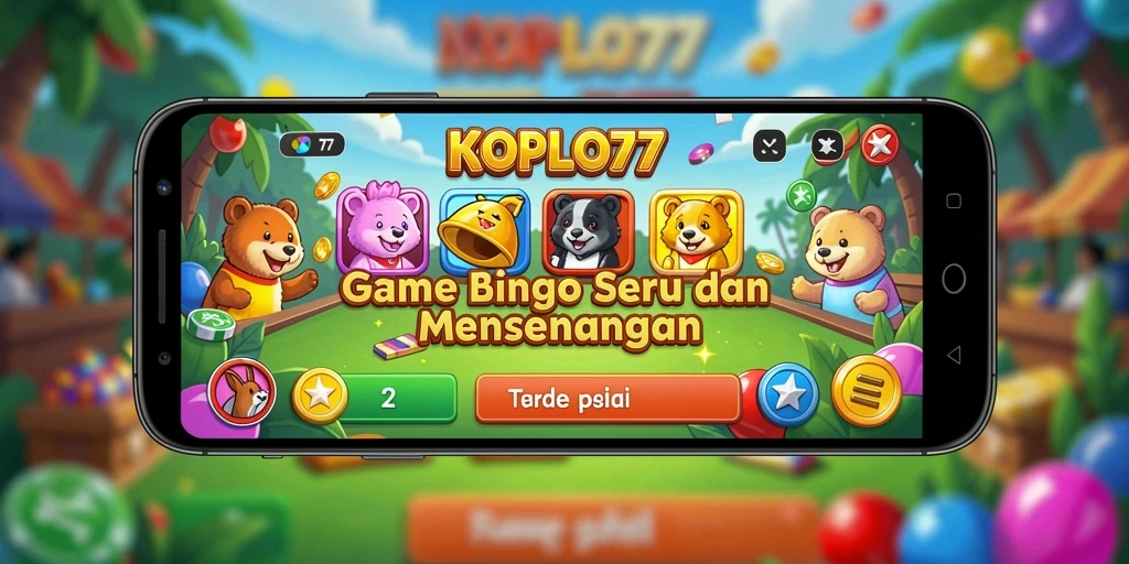 Screenshot gameplay KOPLO77 menampilkan keseruan bermain Bingo.
