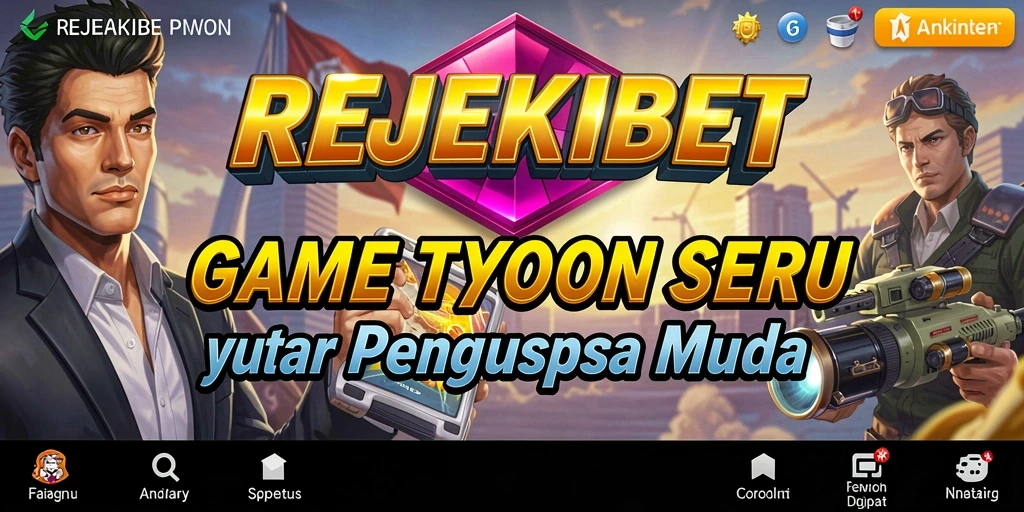 Tampilan gameplay menarik dari REJEKIBET yang penuh tantangan Tycoon.