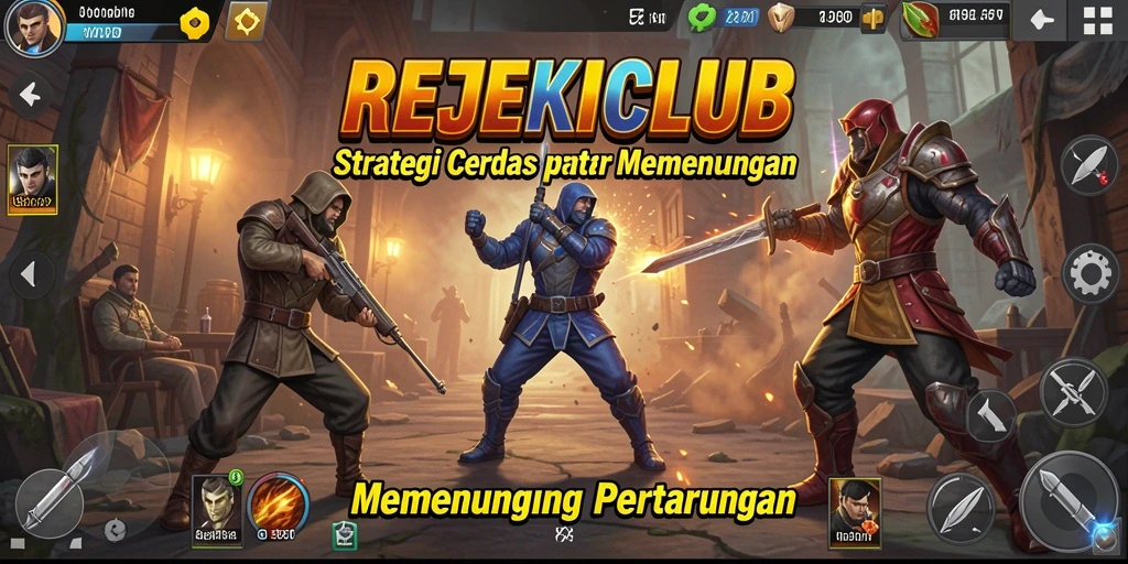 Tampilan gameplay menarik dari REJEKICLUB yang penuh strategi.