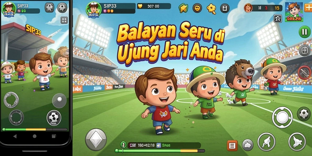 Gameplay SIP33 menampilkan aksi balapan yang menegangkan dan grafis yang memukau.