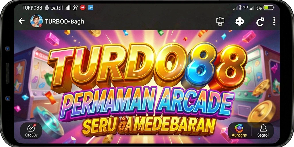 Screenshot gameplay TURBO88 yang mendebarkan dan penuh aksi.