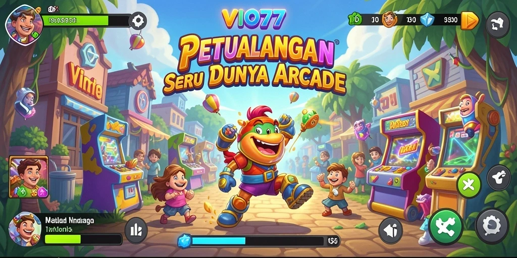 Tampilan gameplay seru dalam VIO77 yang penuh tantangan.
